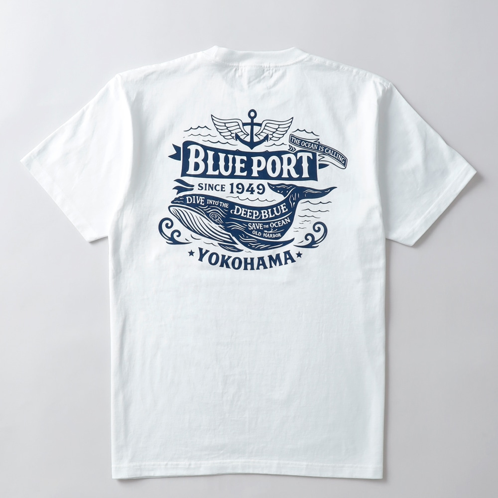 BLUE PORT(ブルーポート) オリジナルアートワーク ヘビーウエイトTシャツ