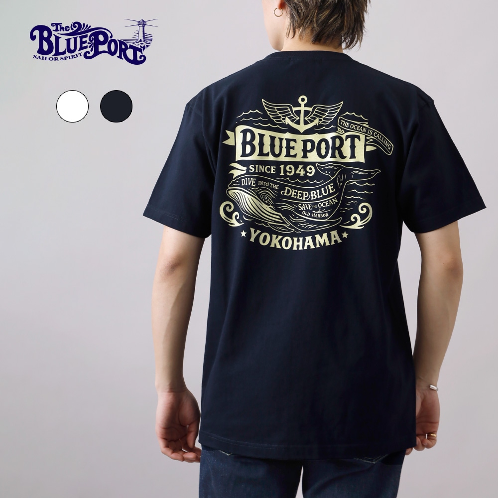 BLUE PORT(ブルーポート) オリジナルアートワーク ヘビーウエイトTシャツ