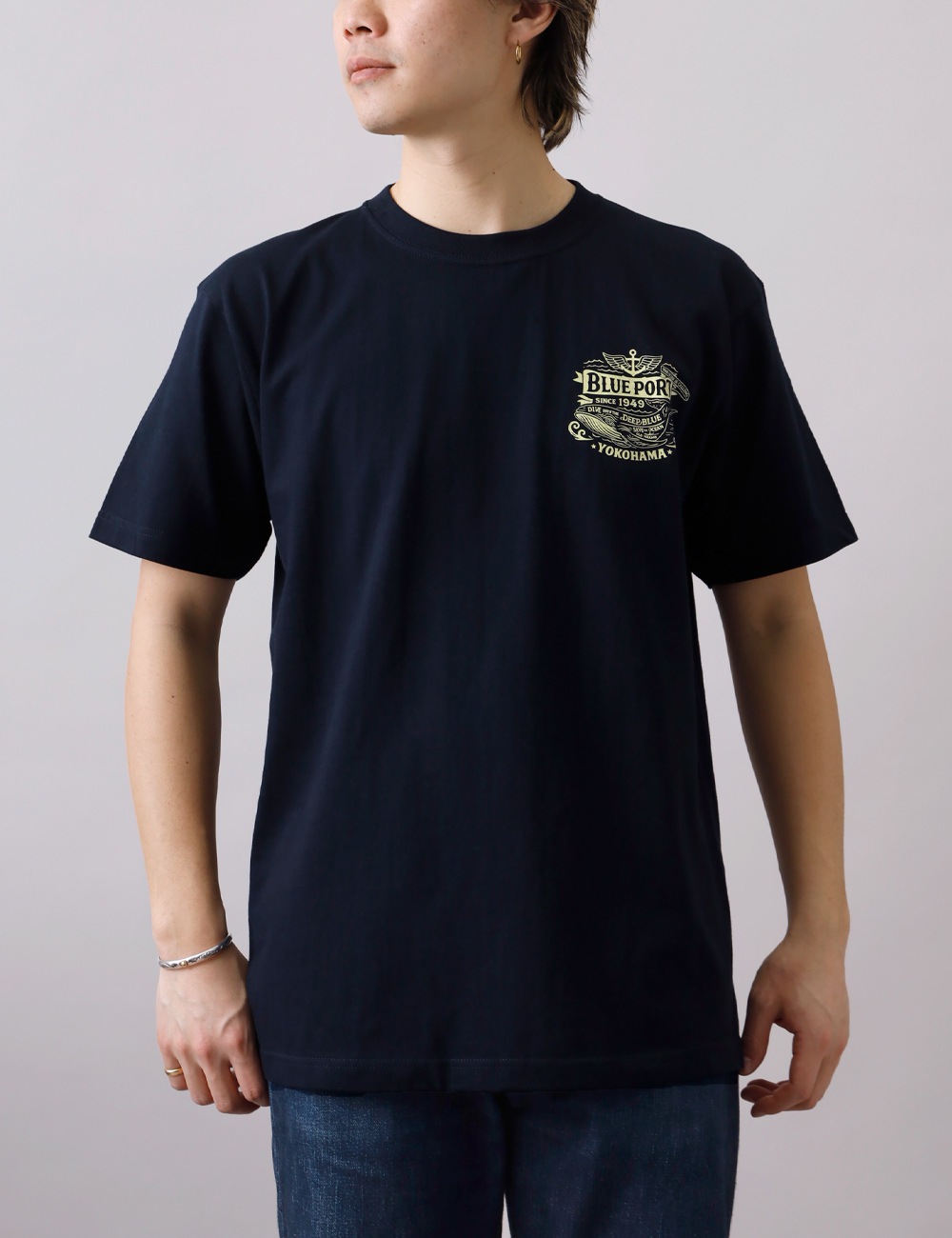 BLUE PORT(ブルーポート) オリジナルアートワーク ヘビーウエイトTシャツ