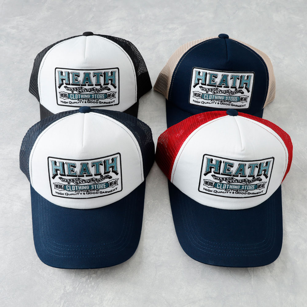 【HEATH】ORIGINAL MESH CAPオリジナルメッシュキャップ 