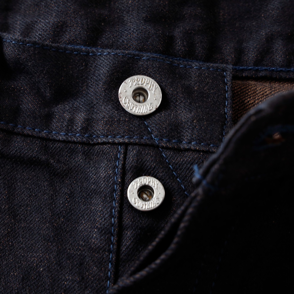 【HEATH × TROPHY CLOTHING】1906 BLACKIE DENIM ダブルニー スタンダードブラッキーデニム