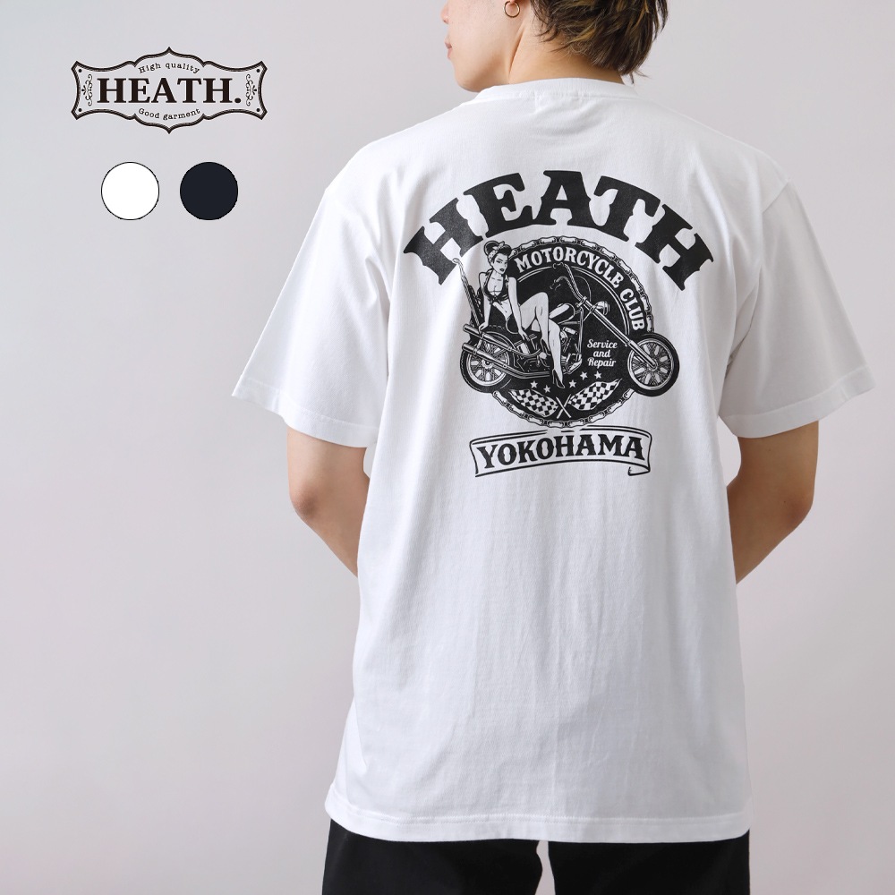 HEATH（ヒース） オリジナルアートワーク ヘビーウエイトTシャツ 
