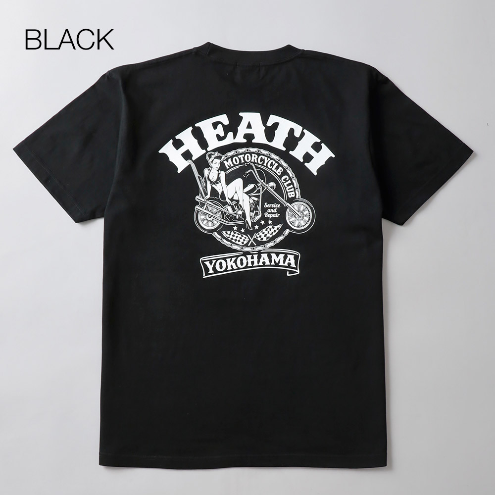 HEATH（ヒース） オリジナルアートワーク ヘビーウエイトTシャツ 