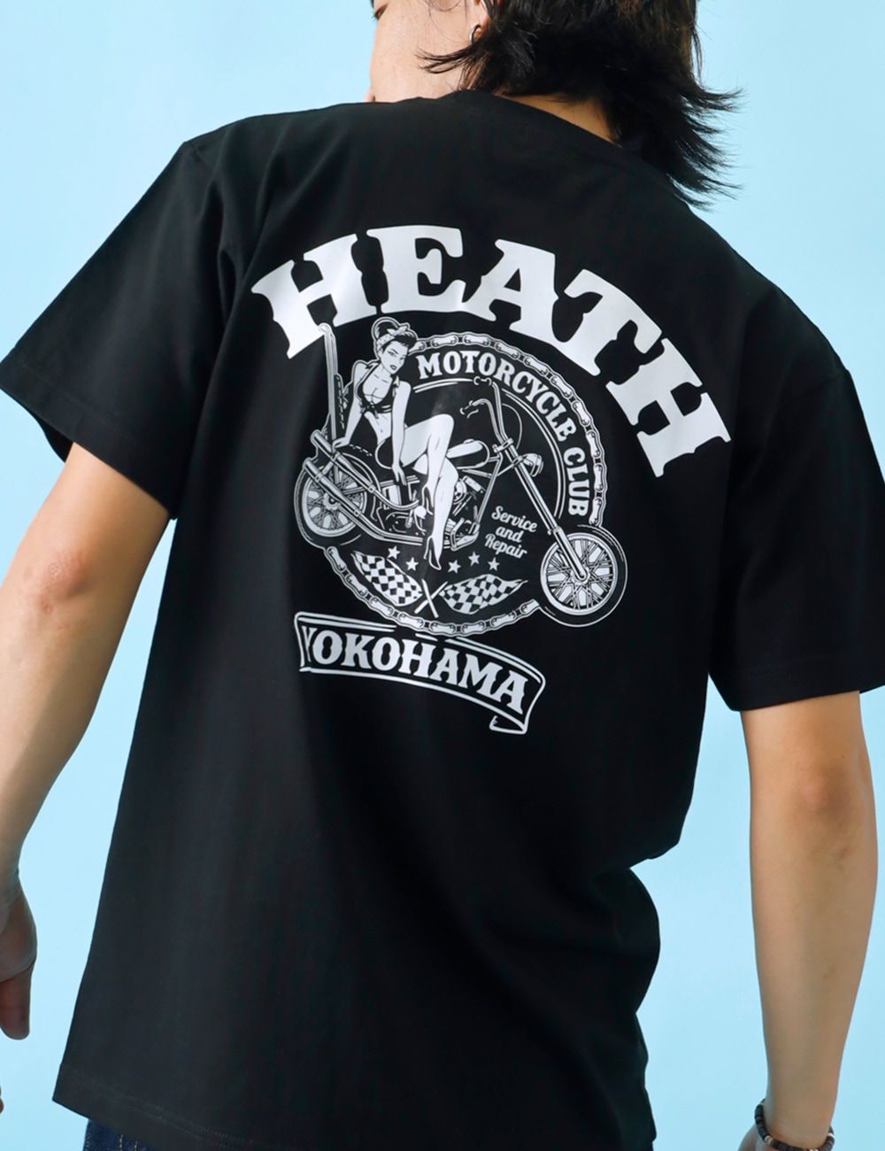 【10%OFF！ファミリーセール！】HEATH｜オリジナルアートワークTシャツ 