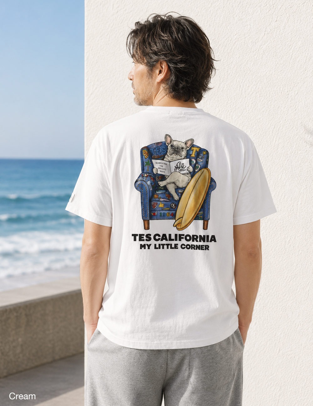 TES｜4COLOR BUHI CHAIR T-SHIRT