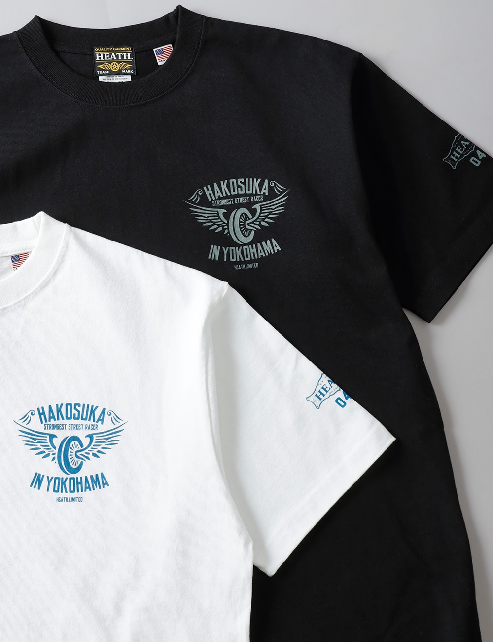 【再入荷】HEATH(ヒース)8.1oz オリジナルUSコットンTEE