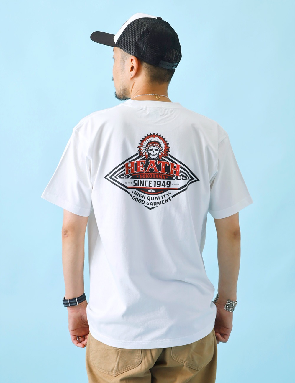 対象アイテム2点お買い上げで10%・3点お買い上げで20%OFF！ HEATH｜オリジナルアートワークTシャツ 