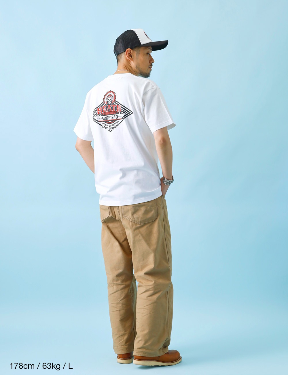 対象アイテム2点お買い上げで10%・3点お買い上げで20%OFF！ HEATH｜オリジナルアートワークTシャツ 