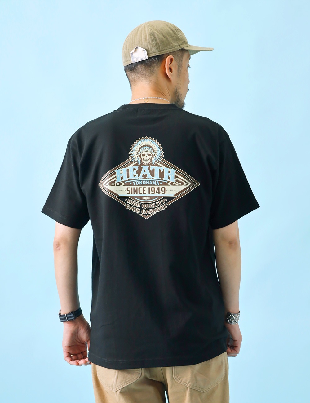 対象アイテム2点お買い上げで10%・3点お買い上げで20%OFF！ HEATH｜オリジナルアートワークTシャツ 