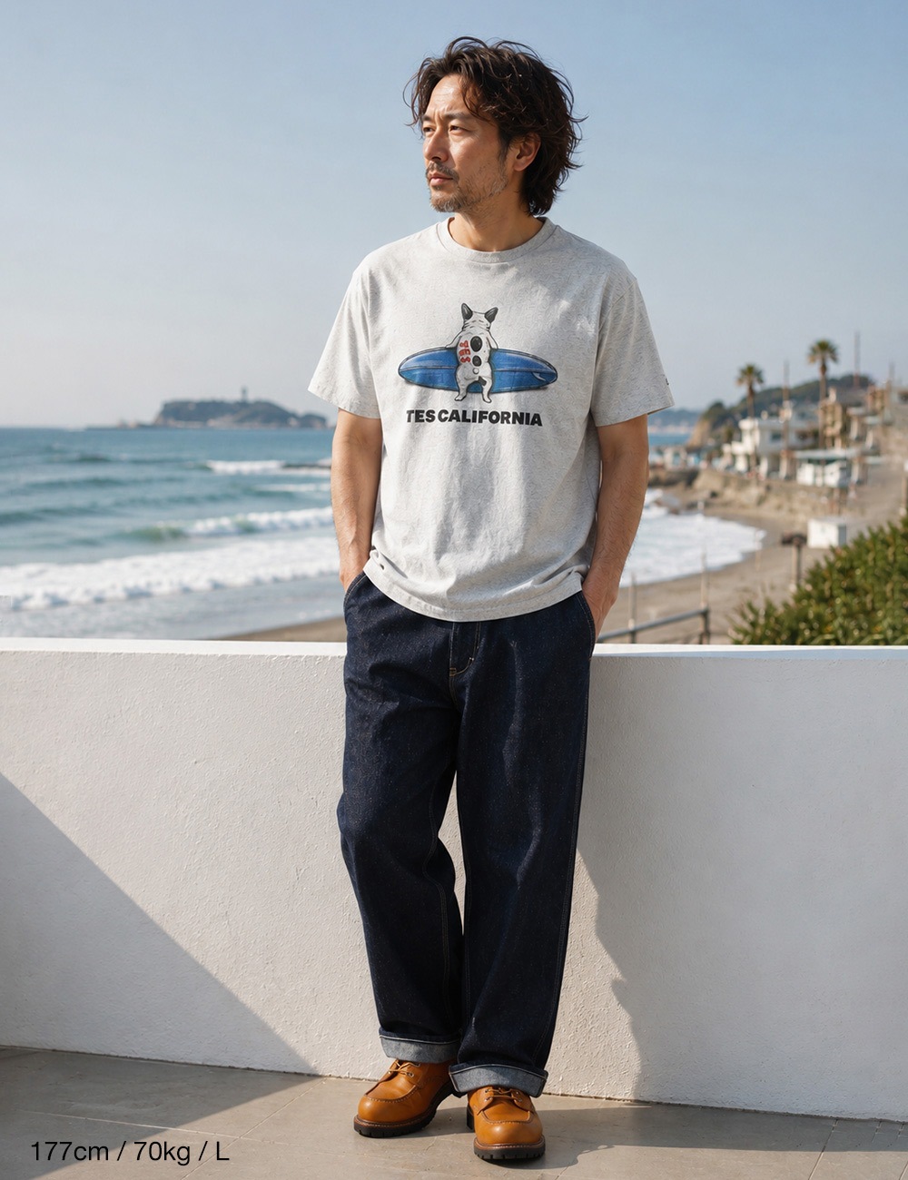 TES｜4COLOR BUHI SURFER T-SHIRT