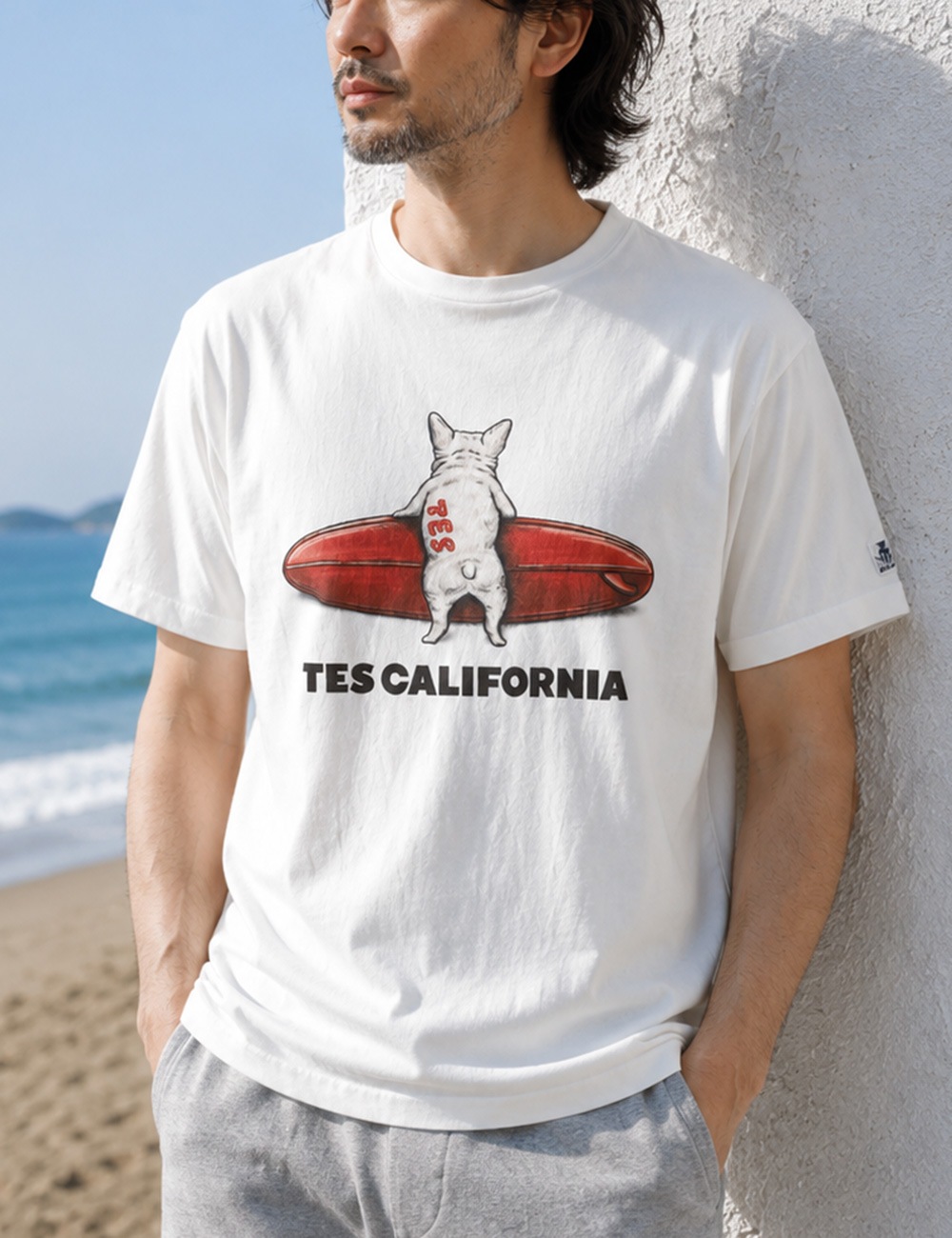 TES｜4COLOR BUHI SURFER T-SHIRT