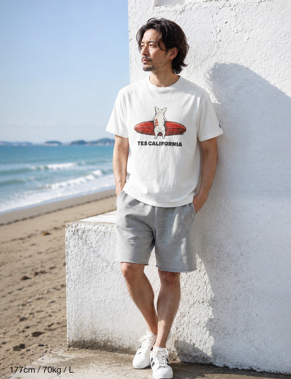 TES｜4COLOR BUHI SURFER T-SHIRT