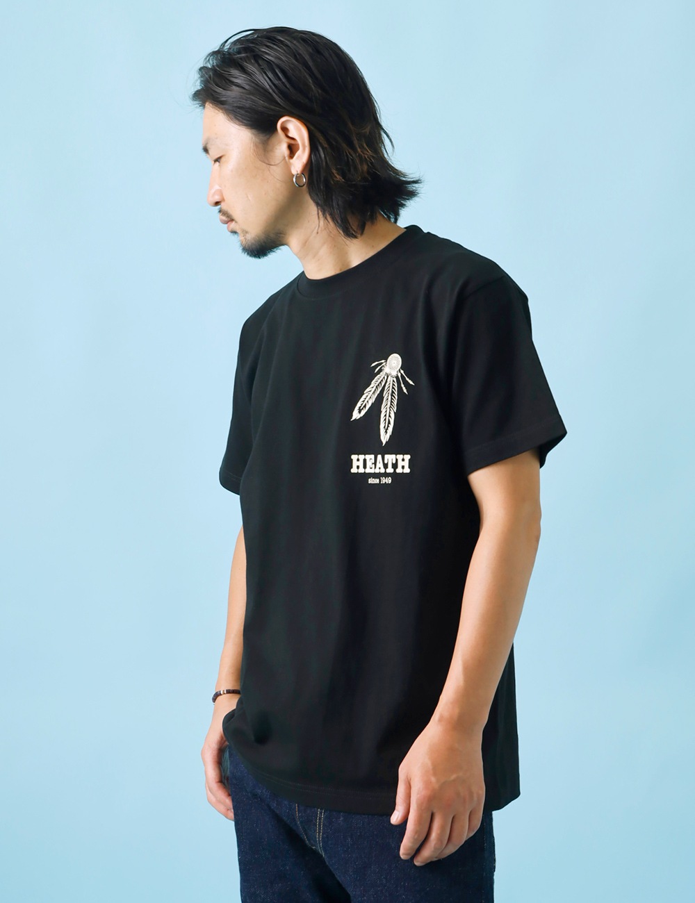 対象アイテム2点お買い上げで10%・3点お買い上げで20%OFF！HEATH｜オリジナルアートワークTシャツ 