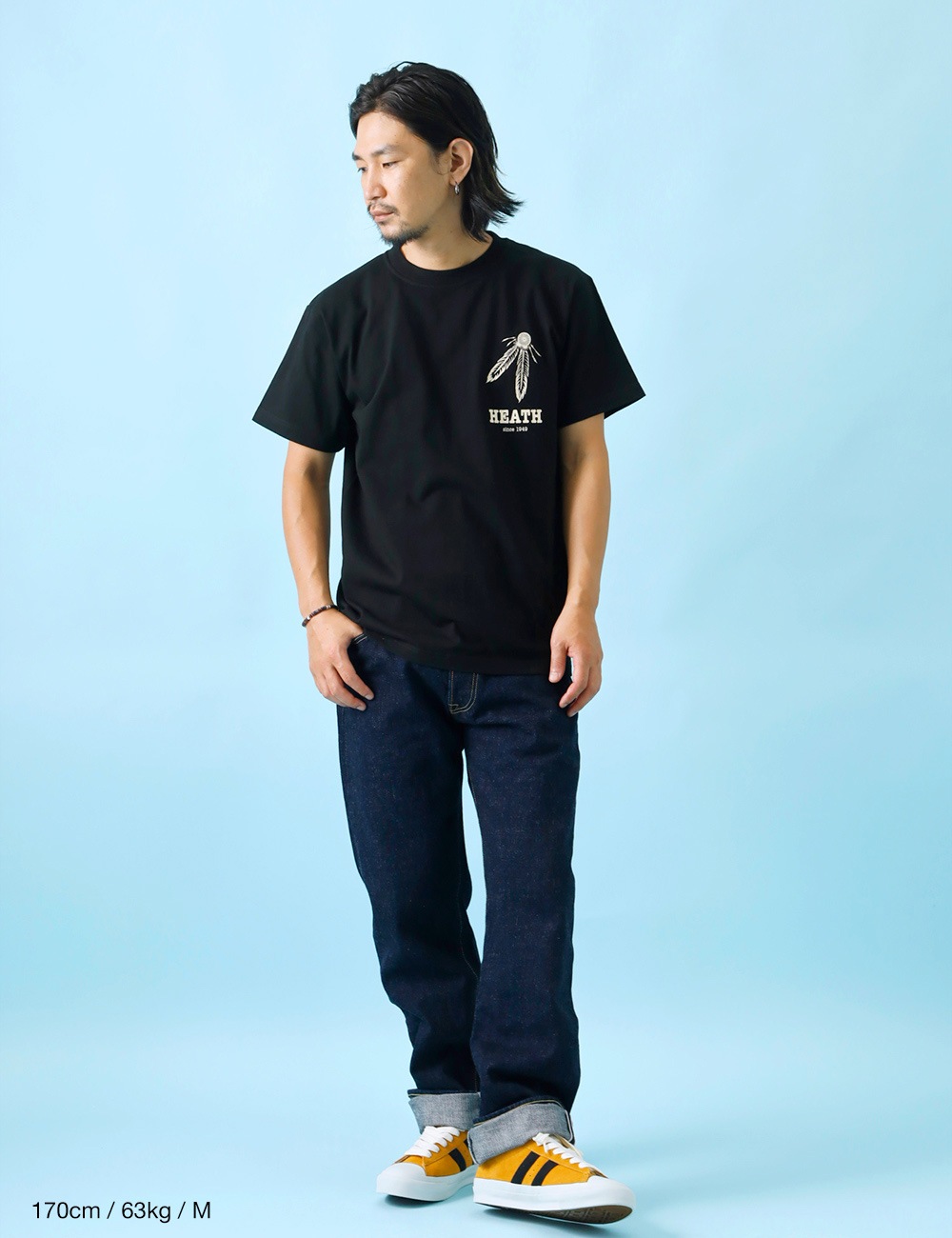 対象アイテム2点お買い上げで10%・3点お買い上げで20%OFF！HEATH｜オリジナルアートワークTシャツ 