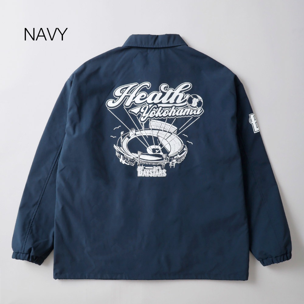 HEATH(ヒース)横浜DeNAベイスターズ公認ライセンス コーチジャケット