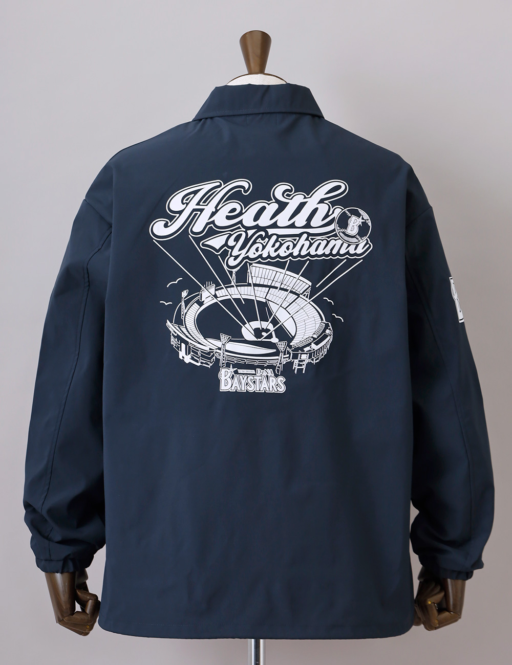 HEATH(ヒース)横浜DeNAベイスターズ公認ライセンス コーチジャケット