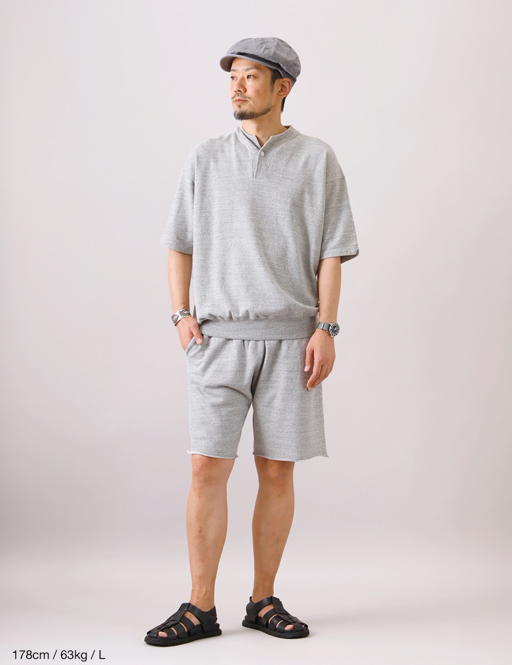DUBBLE WORKS｜SWEAT SHORT PANTS 