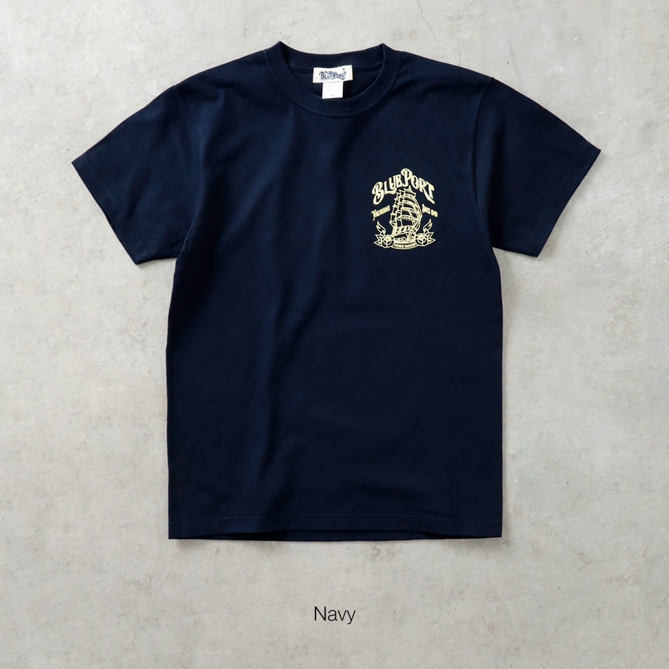 おまとめ買い対象＞【BLUE PORT】SHIP HEAVY WEIGHT T-SHIRT