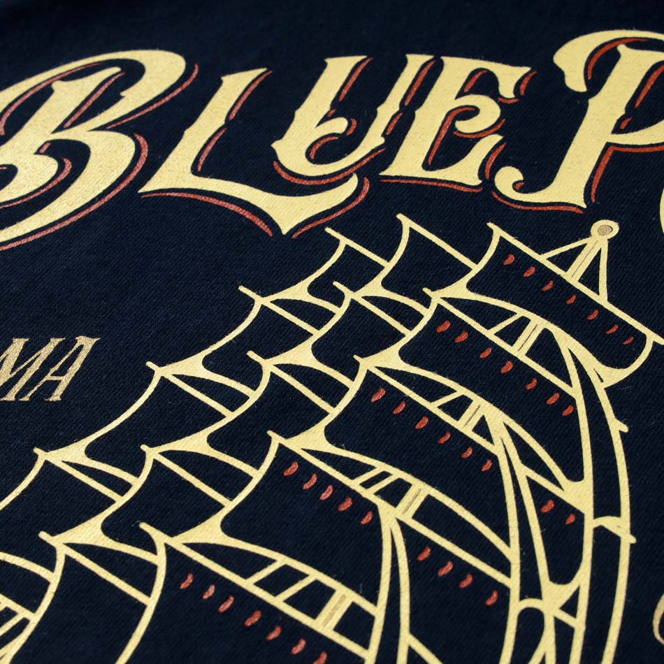 【BLUE PORT】SHIP HEAVY WEIGHT T-SHIRT