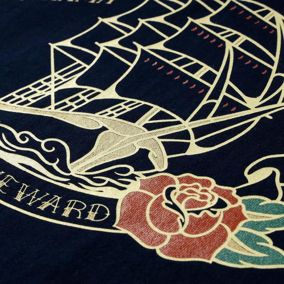 【BLUE PORT】SHIP HEAVY WEIGHT T-SHIRT