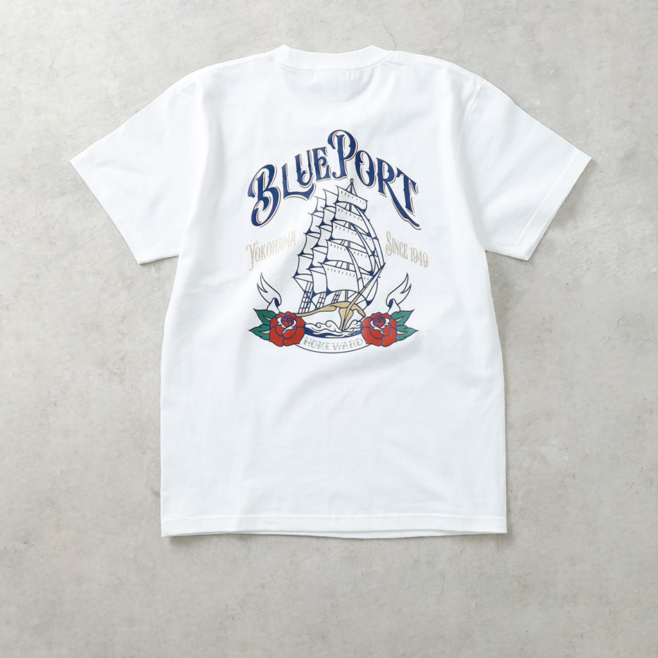 【BLUE PORT】SHIP HEAVY WEIGHT T-SHIRT