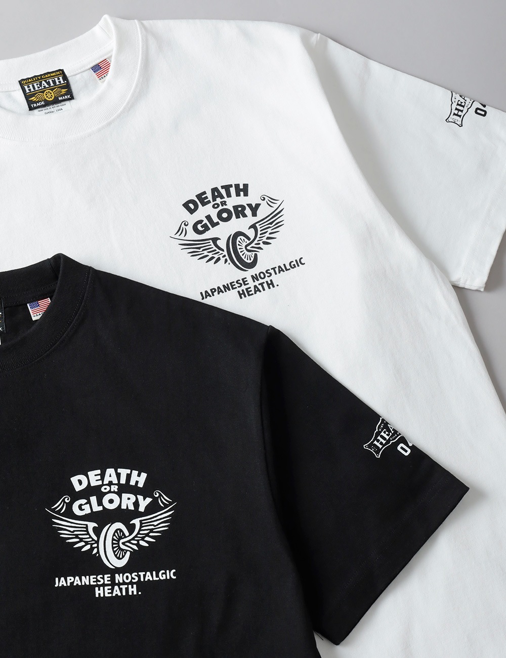 【再入荷】HEATH(ヒース)8.1oz オリジナルUSコットンTEE
