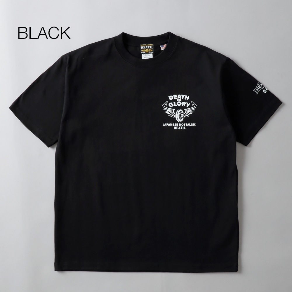 【再入荷】HEATH(ヒース)8.1oz オリジナルUSコットンTEE