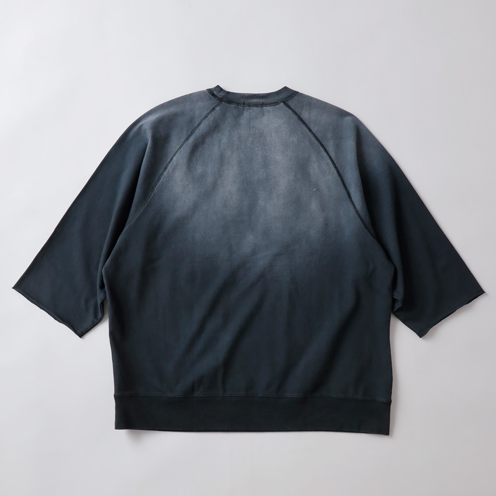 HEATH（ヒース）SCREEN STARS 別注 サンバーンド 五分袖ラグラン プリントTシャツ 