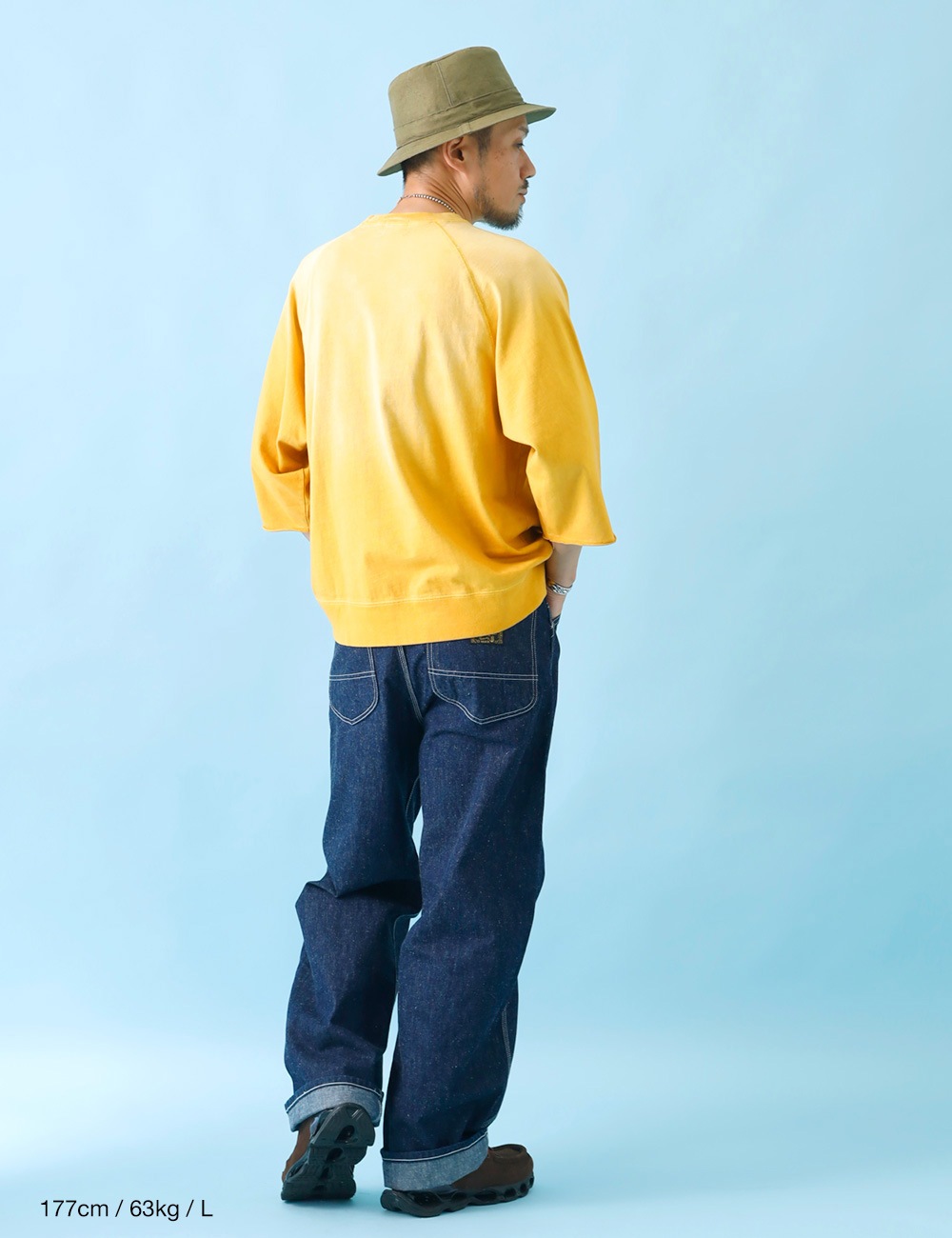 HEATH×SCREEN STARS｜別注サンバーンド七分袖Tシャツ 