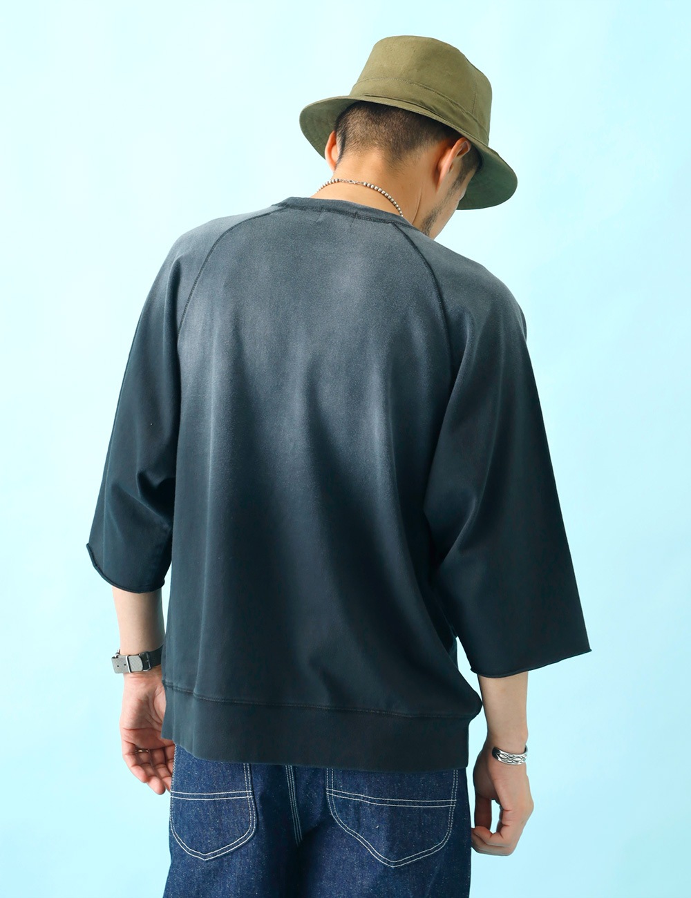 HEATH×SCREEN STARS｜別注サンバーンド七分袖Tシャツ 