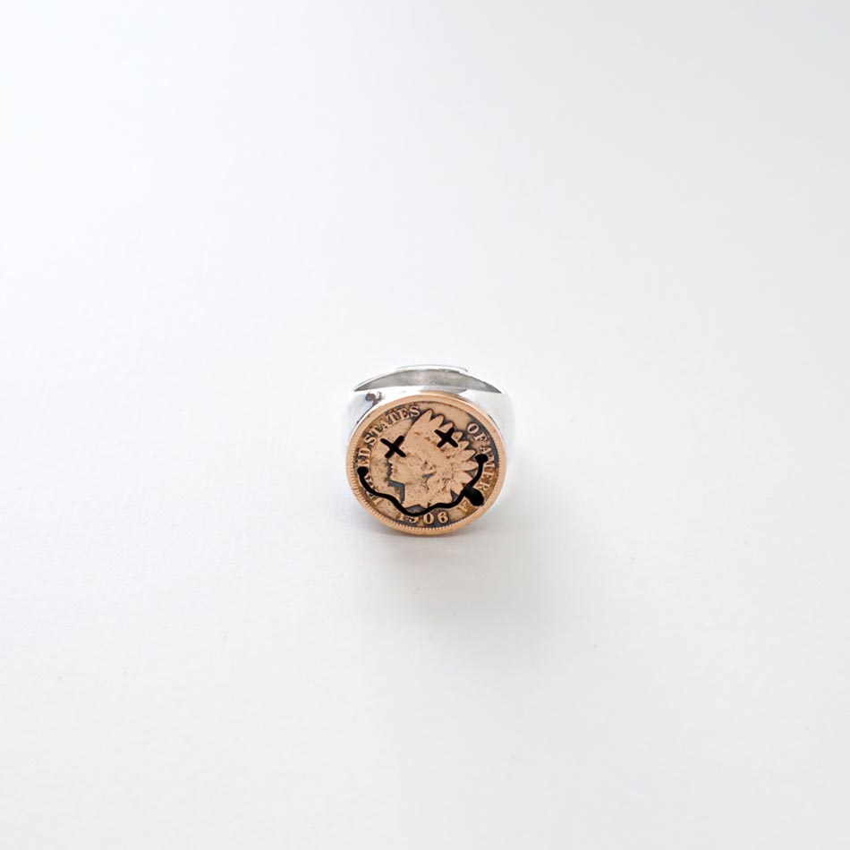 【NORTH WORKS】VINTAGE COIN RING