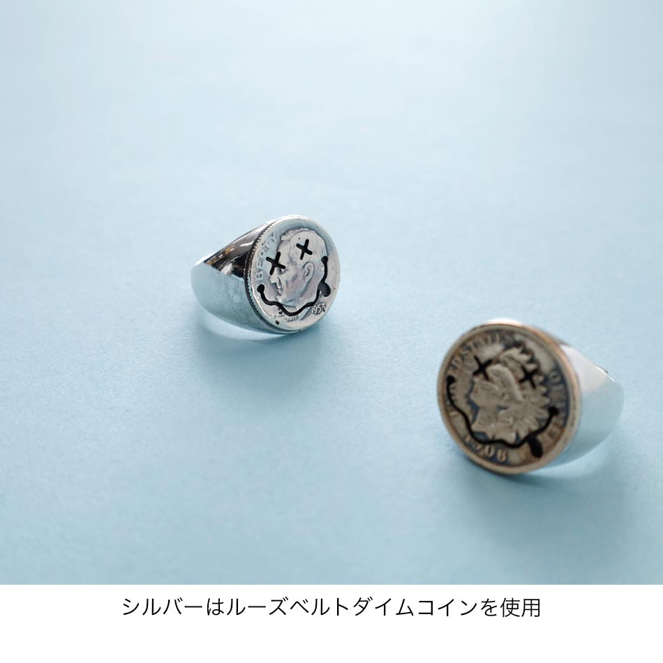 【NORTH WORKS】VINTAGE COIN RING