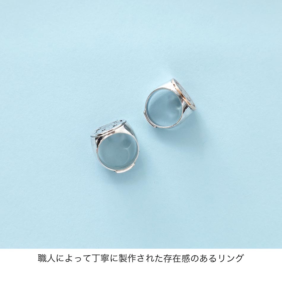 【NORTH WORKS】VINTAGE COIN RING