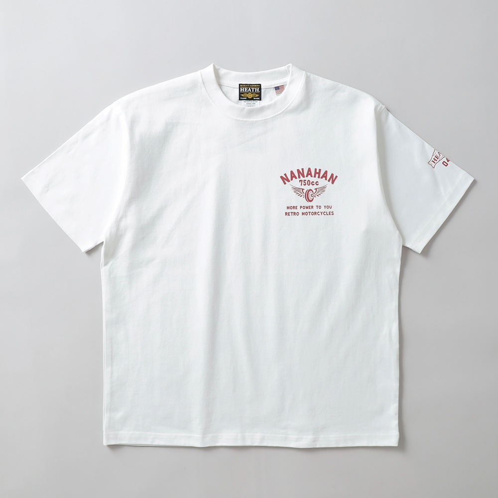 【再入荷】HEATH（ヒース）8.1oz オリジナルUSコットンTEE 
