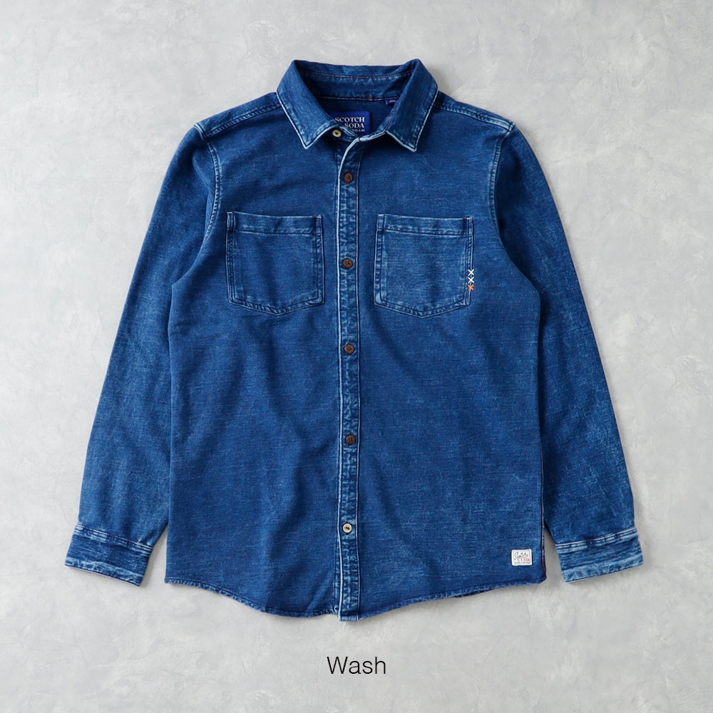 【SCOTCH&SODA】EASY DENIM SHIRT イージーデニムシャツ