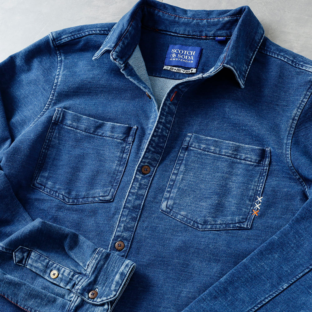 【SCOTCH&SODA】EASY DENIM SHIRT イージーデニムシャツ