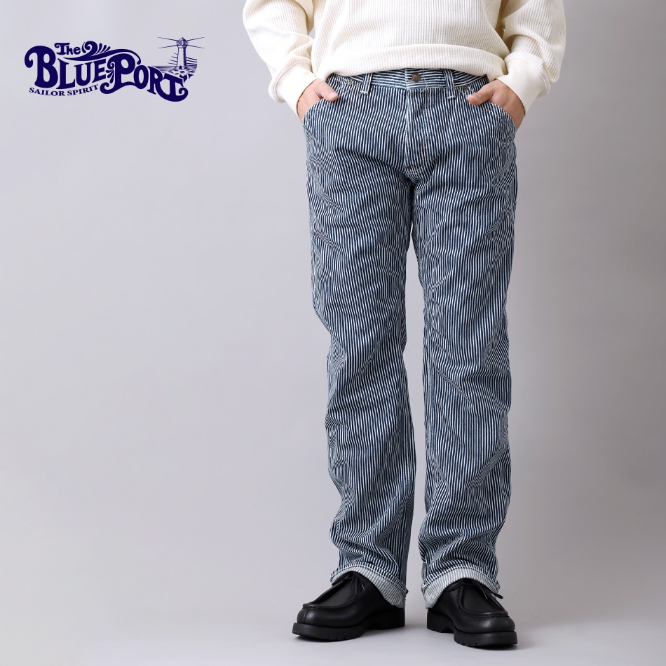 BLUEPORT（ブルーポート）ヒッコリーダックパンツ