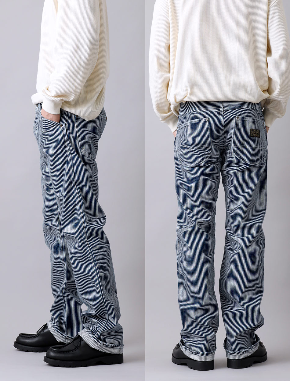 BLUEPORT（ブルーポート）ヒッコリーダックパンツ