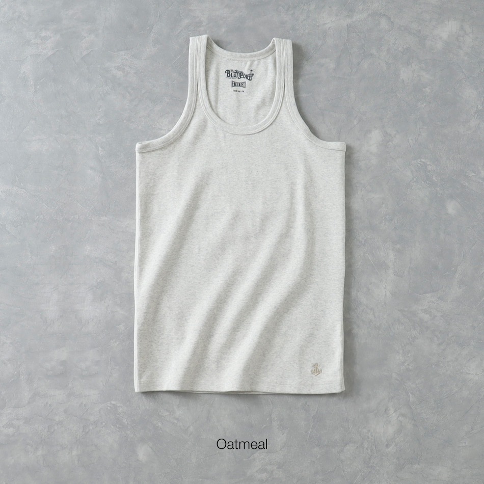 【BLUEPORT】SPAN FRAISE TANK TOPスパンフライス タンクトップ