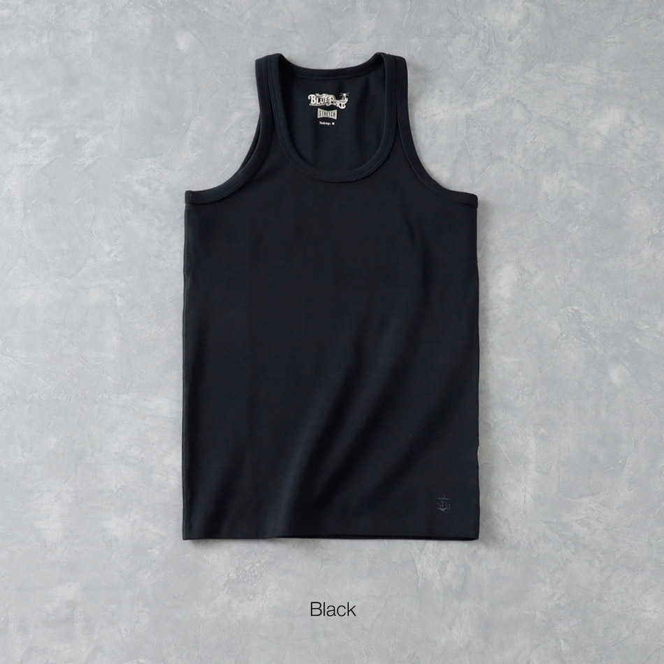 【BLUEPORT】SPAN FRAISE TANK TOPスパンフライス タンクトップ