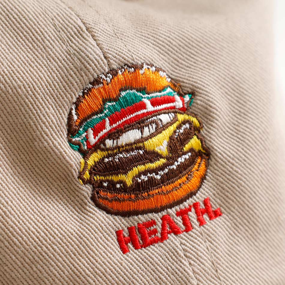 【HEATH】BASEBALL CAP ”BURGER”