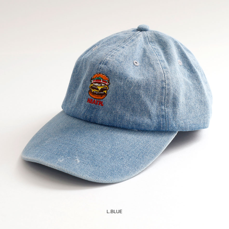 10%OFF！ファミリーセール！】【HEATH】BASEBALL CAP ”BURGER