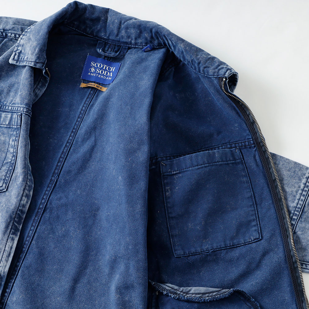 【SCOTCH&SODA】FADED WORK JACKET フェードワークジャケット