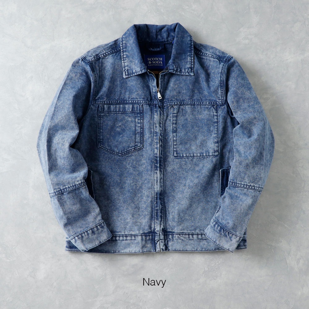 【SCOTCH&SODA】FADED WORK JACKET フェードワークジャケット