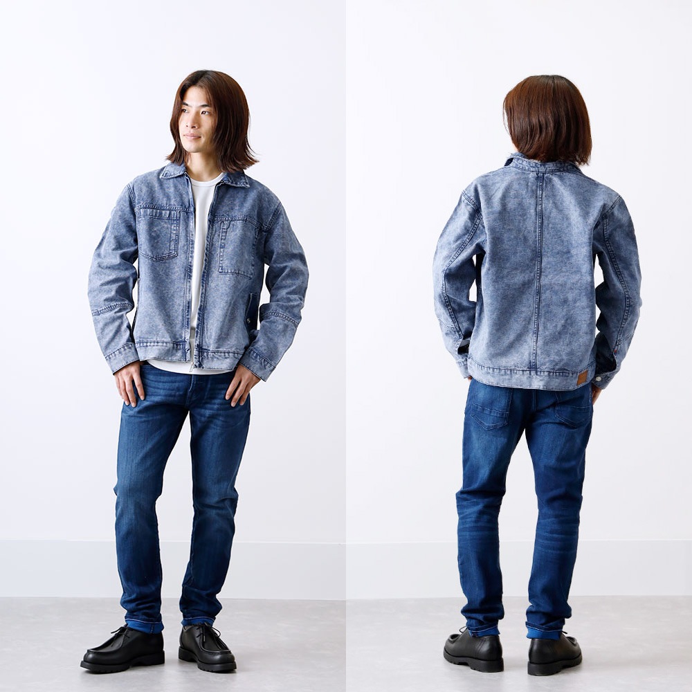 【SCOTCH&SODA】FADED WORK JACKET フェードワークジャケット