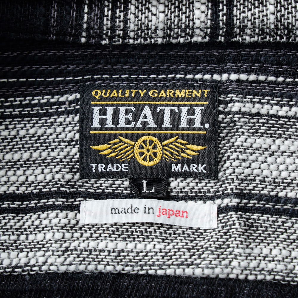 10%OFF！ファミリーSALE！<1月1日 0時から！>◆HEATH (ヒース) ジャカード シャツジャケット