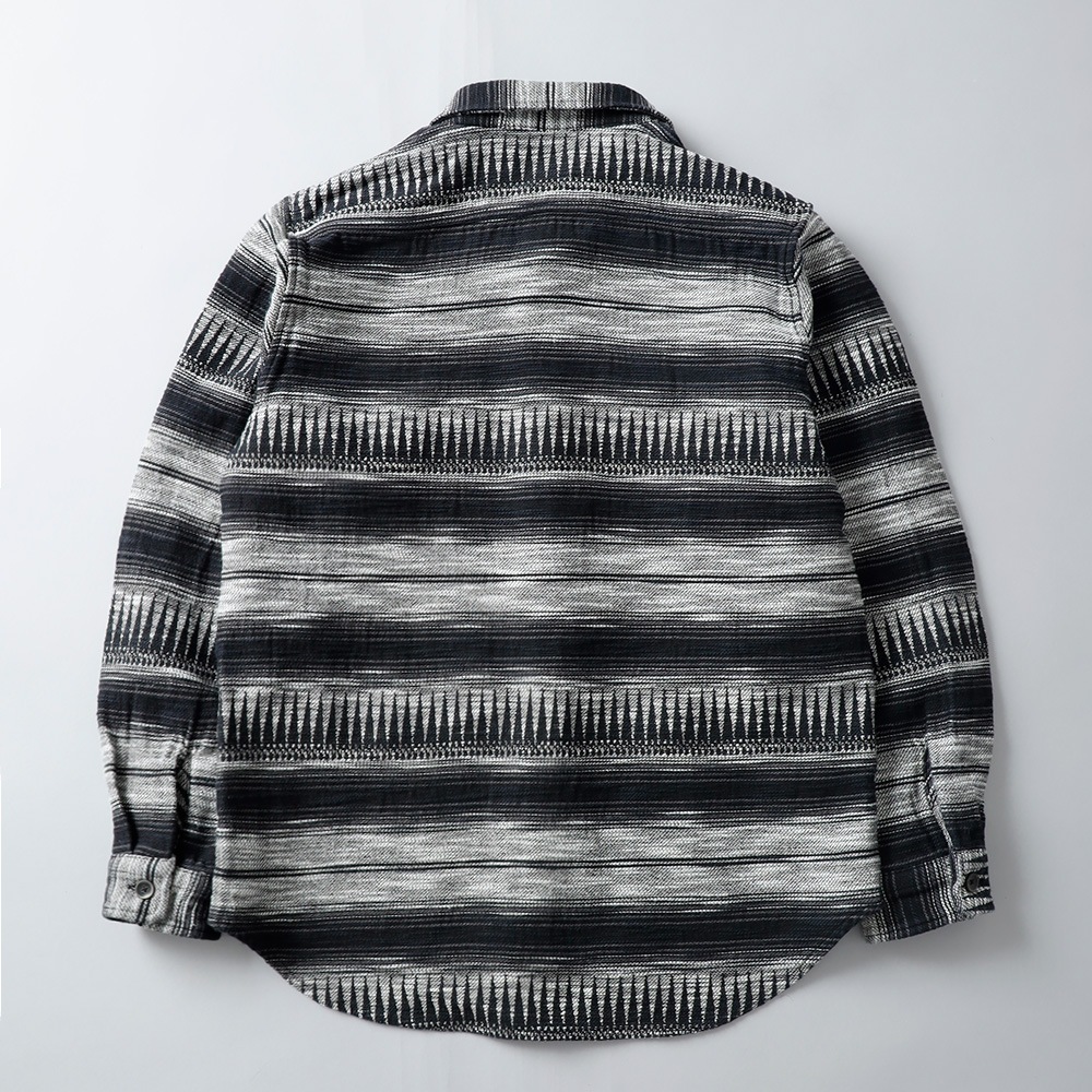 10%OFF！ファミリーSALE！<1月1日 0時から！>◆HEATH (ヒース) ジャカード シャツジャケット