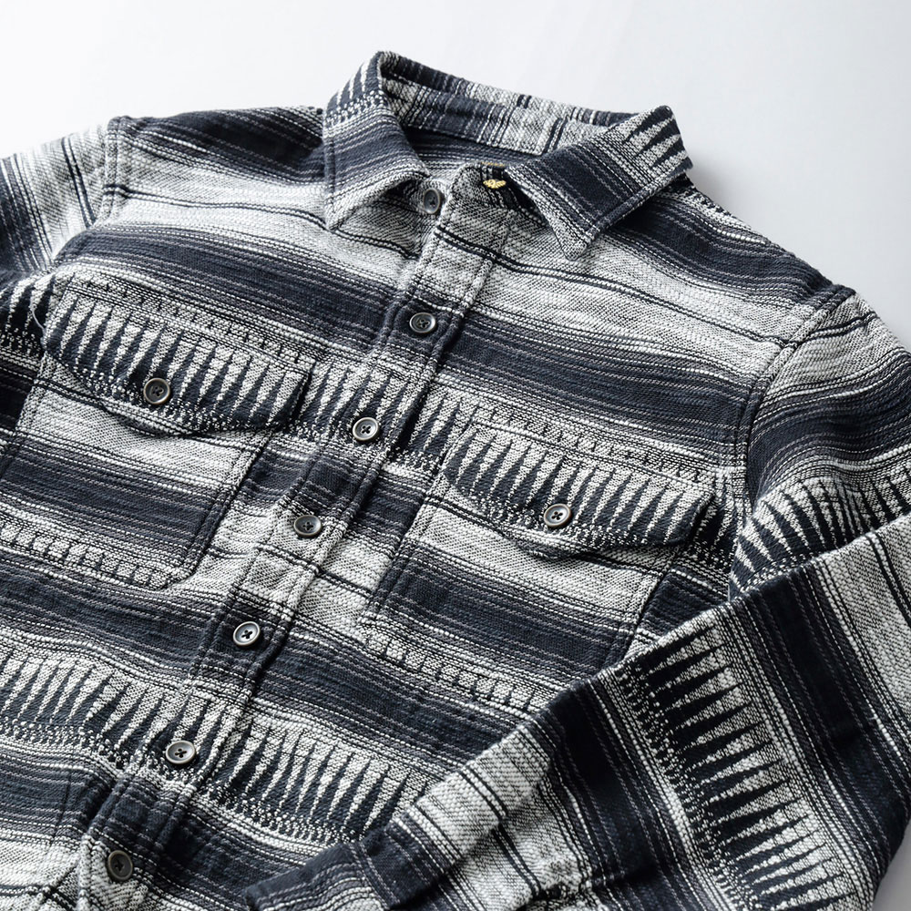 10%OFF！ファミリーSALE！<1月1日 0時から！>◆HEATH (ヒース) ジャカード シャツジャケット