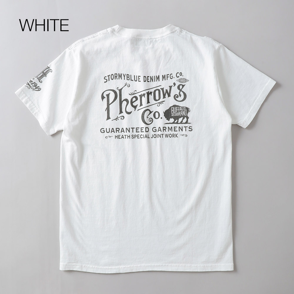 Pherrow’s × HEATH 別注 プリントTシャツ