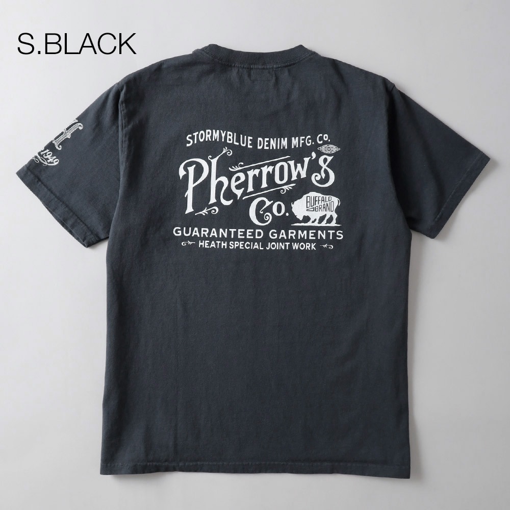 Pherrow’s × HEATH 別注 プリントTシャツ